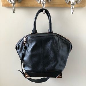 Large Emile Alexander Wang Black Leather Purse
